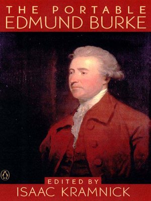 cover image of The Portable Edmund Burke